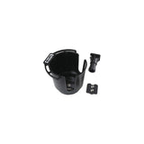 Scotty 311 Drink Holder w/Bulkhead/Gunnel Mount & Rod Holder Post Mount - Black [311-BK] - official Scotty product image 2