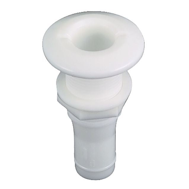 Perko Fig. 328 White Thru-Hull Connectors for Use with Hose (1-1/8” ID) - 0328 DP6A - image 1