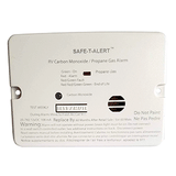Safe-T-Alert Combo Carbon Monoxide Propane Alarm - Flush Mount - Mini - White - 25-742-WHT