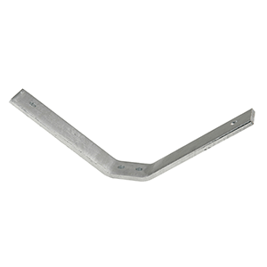 C.E. Smith Pontoon Bolster Bracket - 15-3/4" x 2" - 10052-32GA