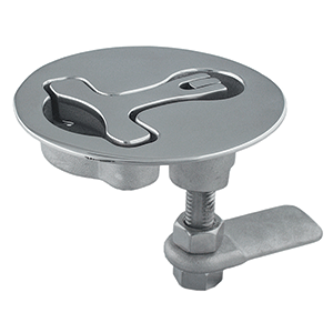 TACO Marine TACO Latch-tite&trade; Lifting Handle - 3" Round - Stainless Steel - F16-3000