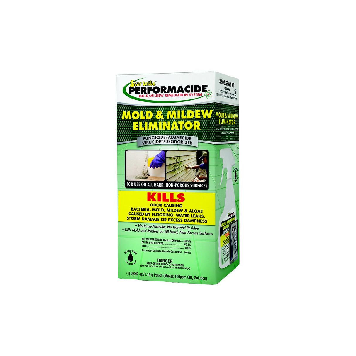 Starbrite Mold & Mildew Eliminator, Qt. Kit - 122032 - image 1