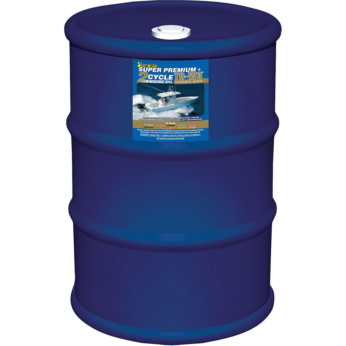 Starbrite 19255 Super Premium TC-W3 2-Cycle Engine Oil, 55 gallon - image 1