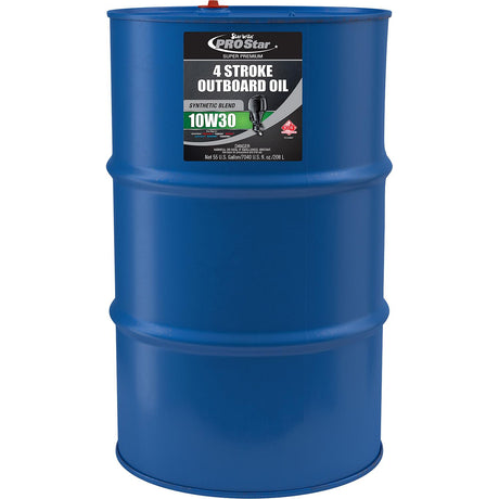 Starbrite 28155 Super Premium Synthetic Blend 4 Stroke Oil ,10W-30, 55 gallon - 028155 - image 1