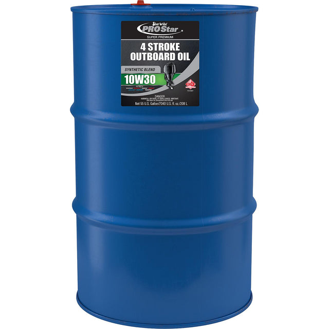 Starbrite 28155 Super Premium Synthetic Blend 4 Stroke Oil ,10W-30, 55 gallon - 028155 - image 1