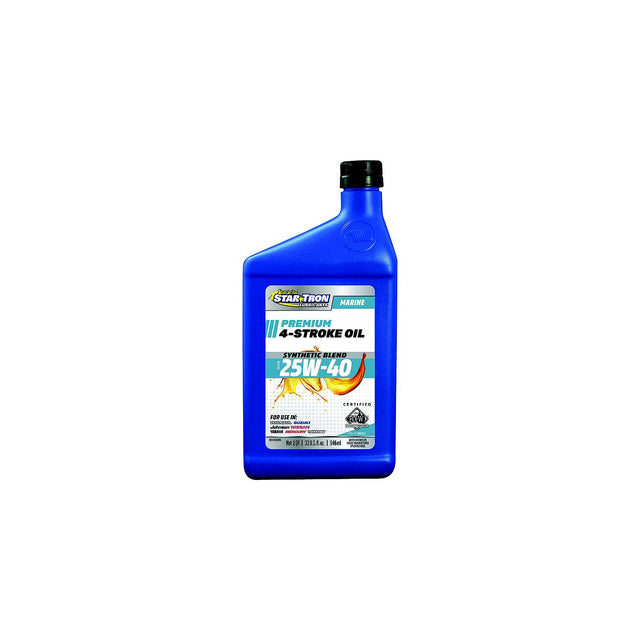 Starbrite 28332 Super Premium 4 Stroke Oil, 25W-40, 32 oz. - 028332P - image 1