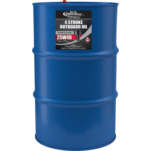 Starbrite 28355 Super Premium 4 Stroke Oil, 25W-40, 55 gallon - 028355 - image 1