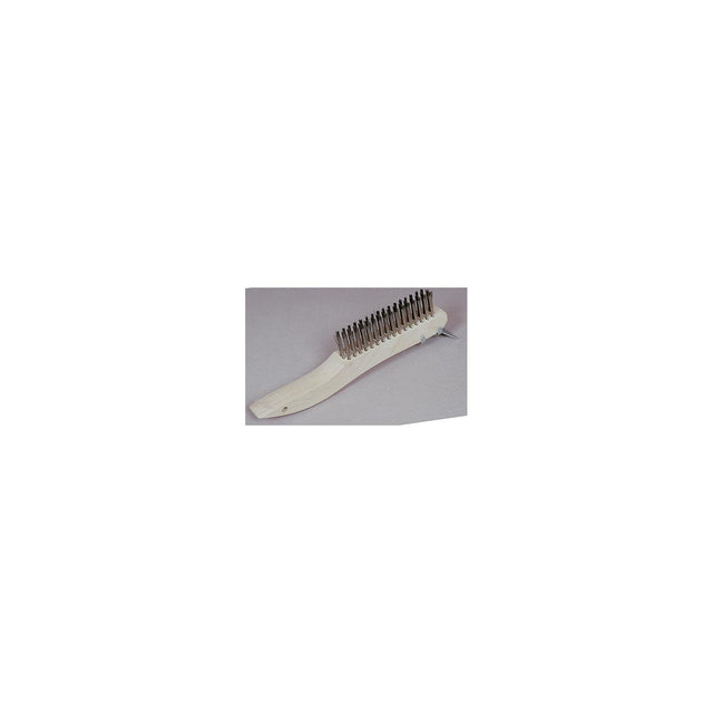 Starbrite 40058 Stainles Steel Bristle Utility Brush With Scraper - 040058 - image 1