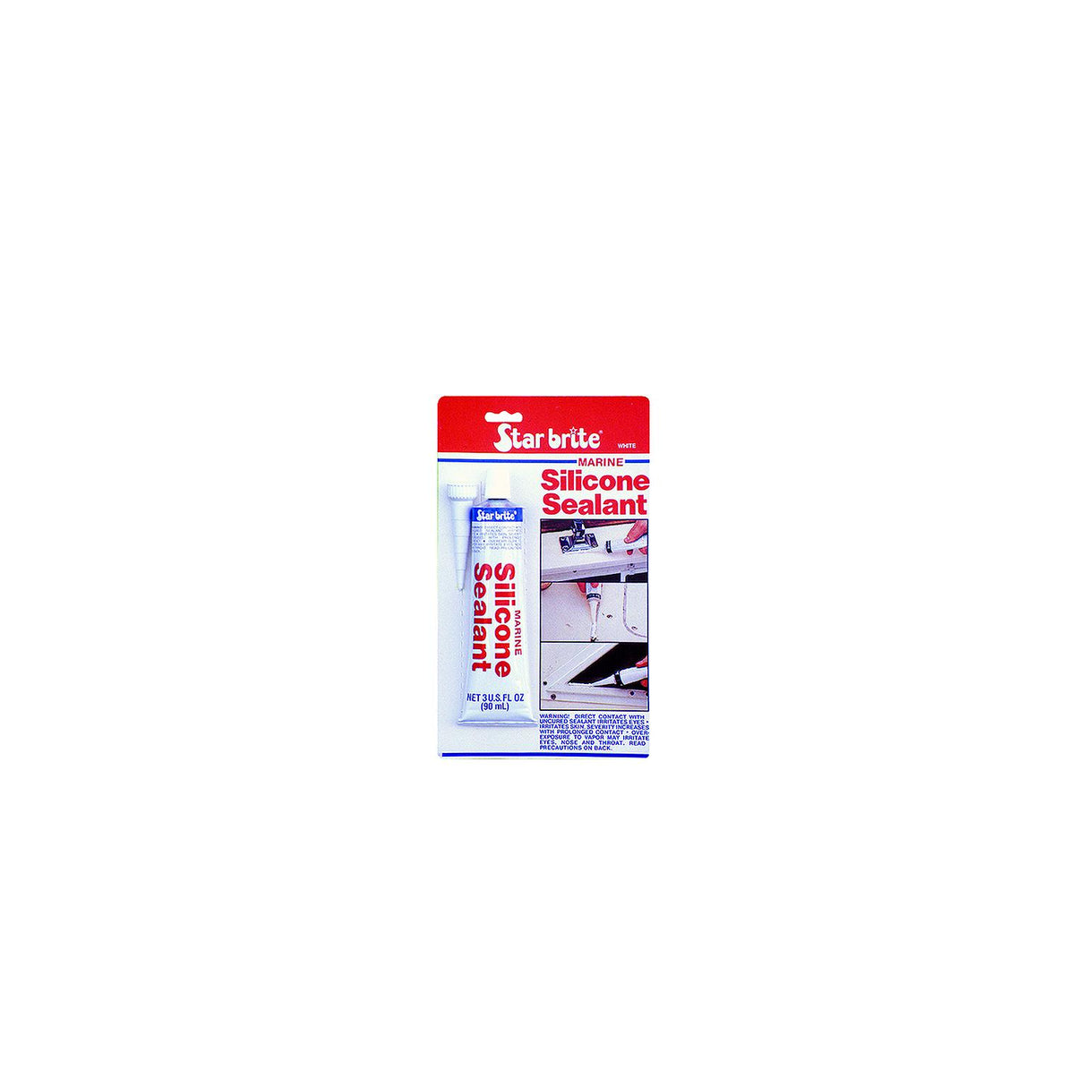 Star brite Marine Silicone Sealant - Clear - 2.8 oz [82102] - official Star brite product image 2