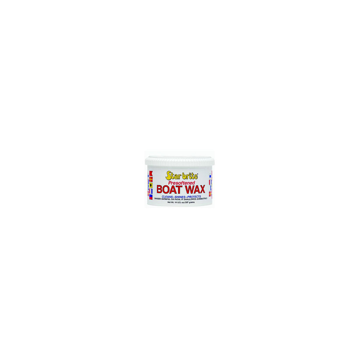Star brite Pre-Softened Boat Wax, 14 oz. - 82314