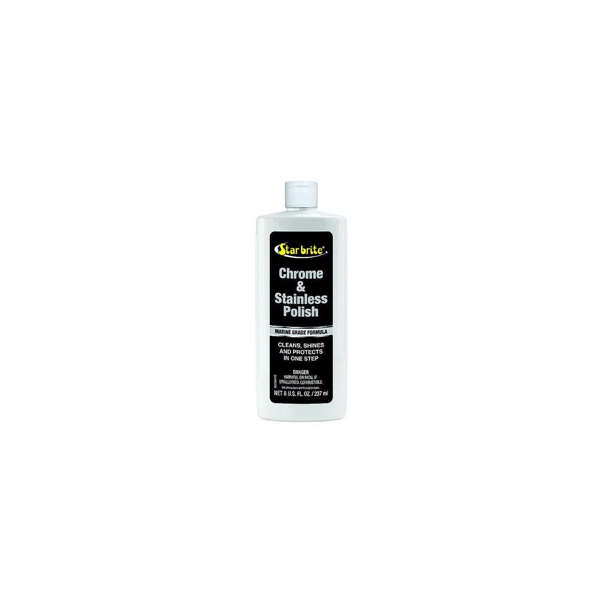 Star brite Chrome & Stainless Steel Polish, 8 oz. - 82708