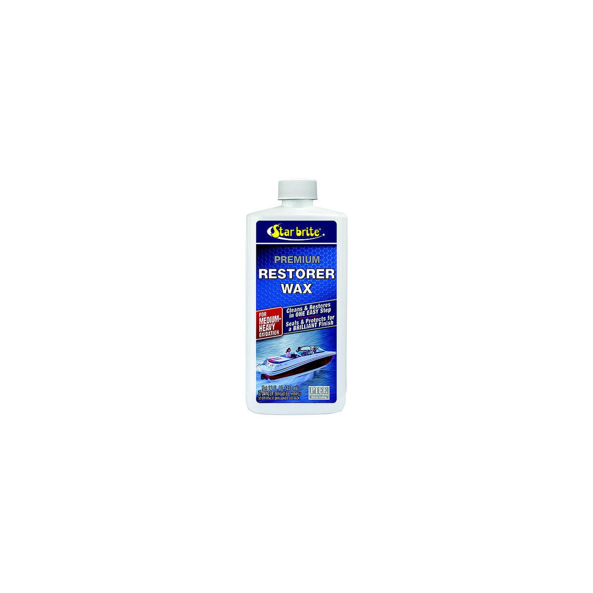 Star Brite Premium Restorer Wax f/Medium to Heavy Oxidation - 16 oz [86016] - official Star brite product image 2