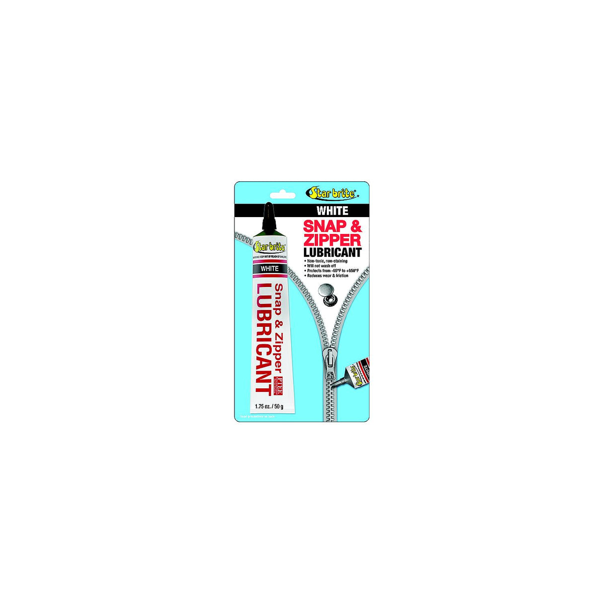Star brite Snap Zipper Lubricant - Clear, Multi-Use - 1.75 oz [89102P] - official Star brite product image 2