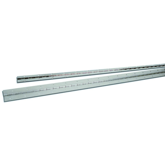 TACO Marine Type 304 Stainless Steel Bright Annealed Continuous “Piano” Hinge (2” x 6') - 3-0536-0153 - image 1