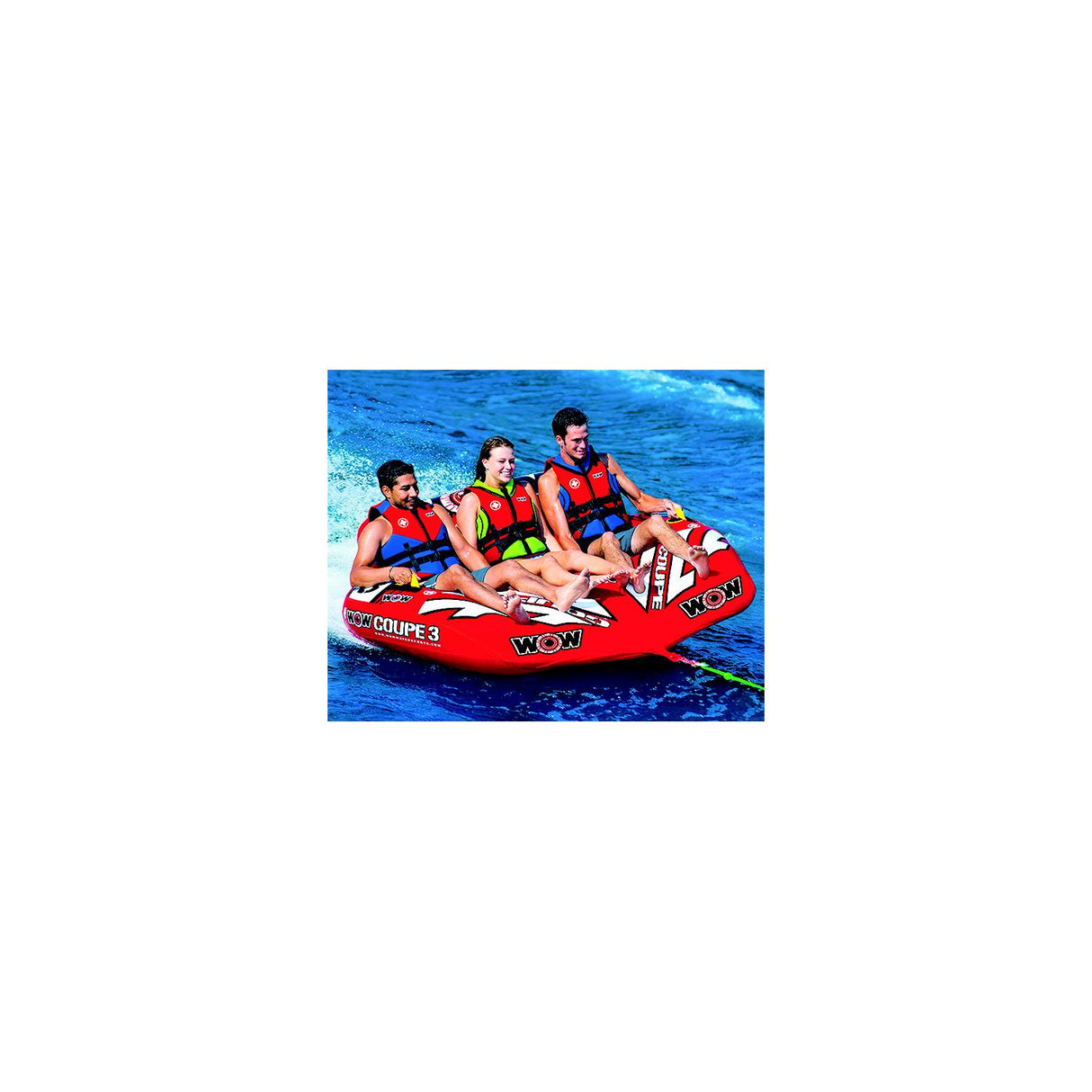 WOW Watersports WOW 211080 The Coupe 3 Cockpit Tube, 1-3 Riders - image 2