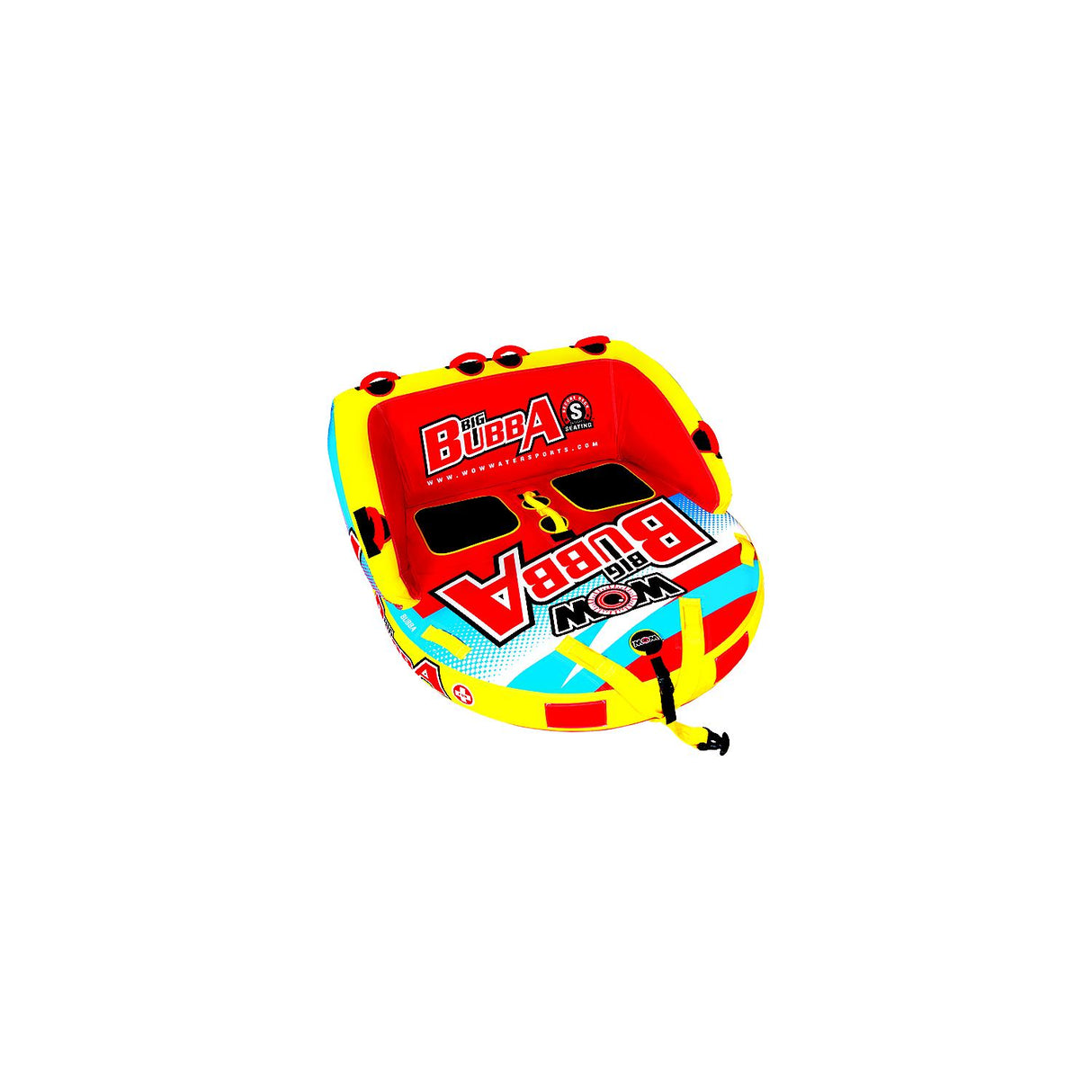 WOW Watersports WOW Bubba Hi-Vis Towable, 1-2 Riders - 17-1050 - image 1
