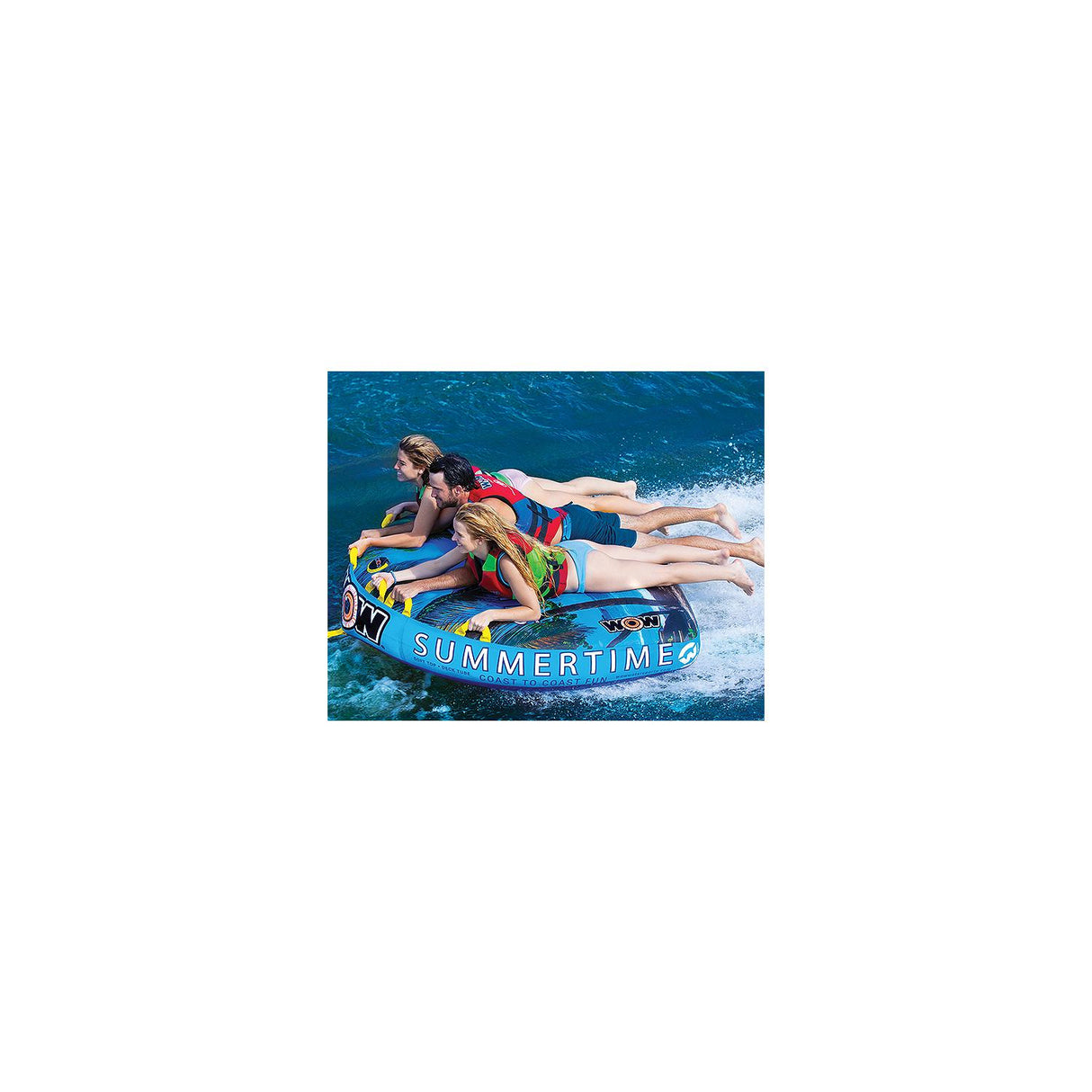 WOW Watersports WOW 191030 Summertime Soft Top Towable, 1-3 Riders - image 2