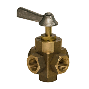 GROCO 1/2" 5-Port Tank Selector Valve - FV-550-L