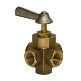 GROCO 1/2" 5-Port Tank Selector Valve - FV-550-L