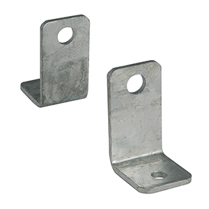 C.E. Smith Side Angle "L" Bracket - Pair - Galvanized - 10211G