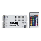 HEISE LED Lighting Systems HEISE Sound Activated RGB Controller w/IR Remote - HE-RGBSAC-1