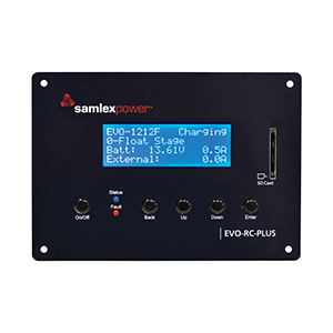 Samlex America Samlex Programmable Remote Control f/Evolution&trade; F Series Inverter/Charger - Optional - EVO-RC-PLUS