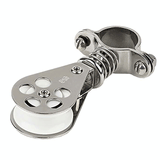 Schaefer Marine Schaefer Pulpit Furling Lead Spring Loaded Block - 1" Ball Bearing - 300-35