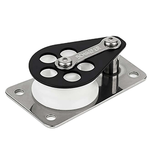 Schaefer Marine Schaefer Series 3 Flat Base/Alum Cheek/Delrin Sheave - 303-09