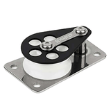 Schaefer Marine Schaefer Series 3 Flat Base/Alum Cheek/Delrin Sheave - 303-09