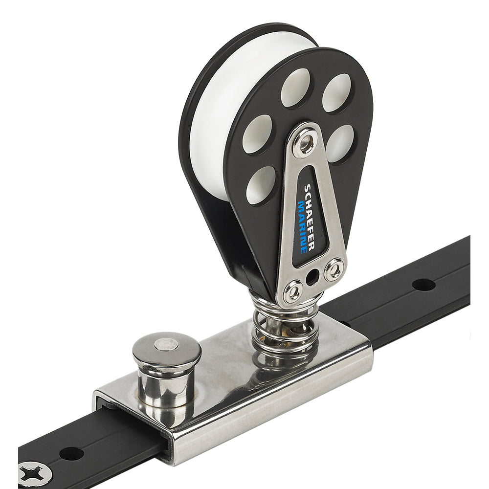 Schaefer con resorte/corredera forrada/aluminio f/1" T-Track [504-82]
