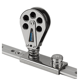 Schaefer Marine Schaefer Spring Loaded/Lined Slide/Stainless Steel f/1-1/4" T-Track - 705-92
