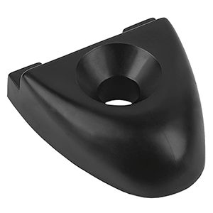 Schaefer Marine Schaefer T-Track Endstop f/1" Track - Black - 74-35