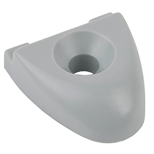 Schaefer Marine SChaefer T-Track Endstop for 1-1/4" Track - Grey - 74-36-G