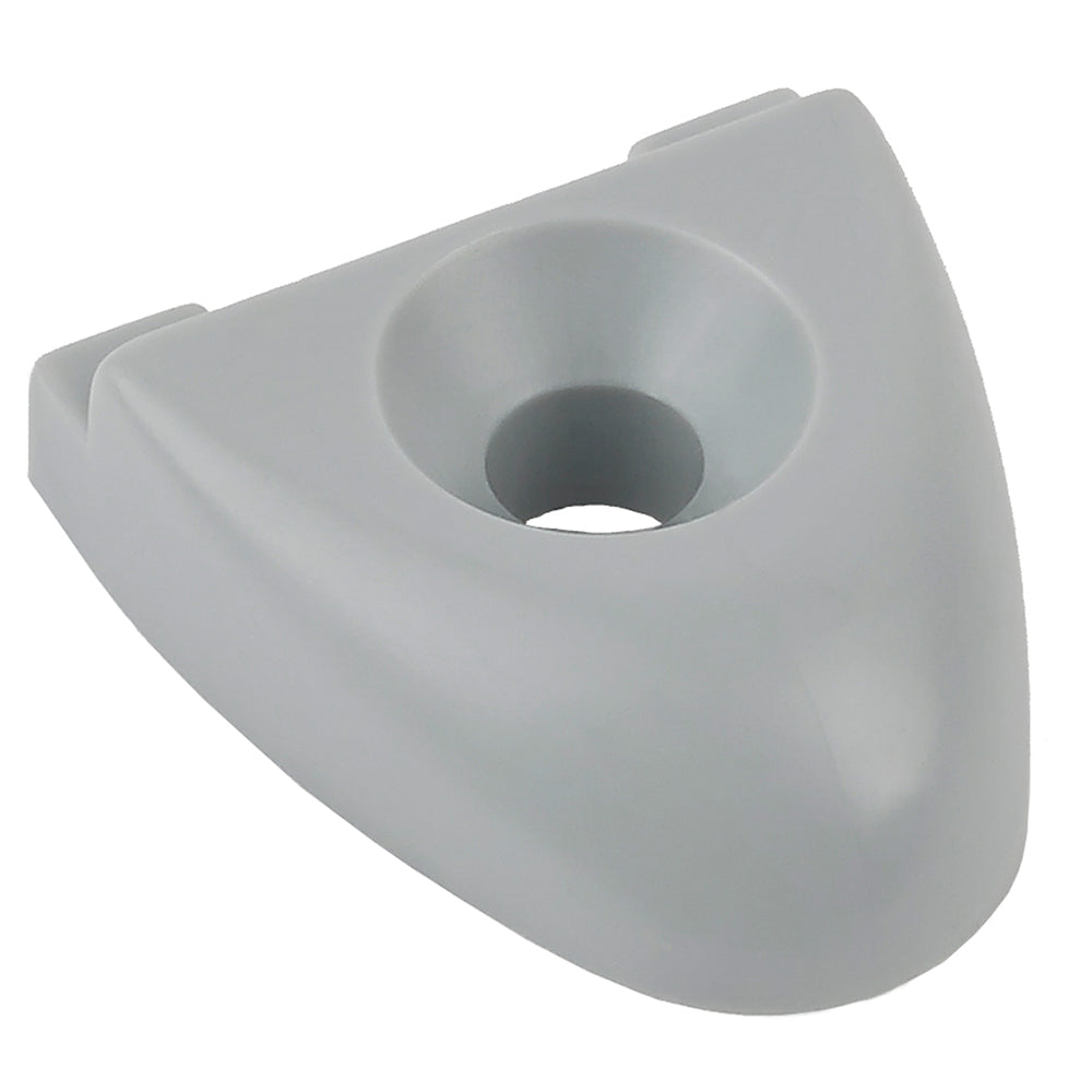 Tope final SCaefer T-Track para riel de 1-1/4" - Gris [74-36-G]