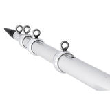 Tigress XD Telescoping Aluminum Outrigger Poles - 15' - 1-1/8" OD Silver - 88923
