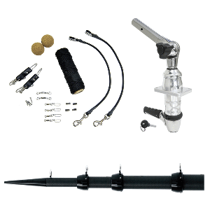 Tigress XD Top Mount System - 15' - Black Outriggers Elite Rigging Kit - 88824-1
