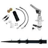 Tigress XD Top Mount System - 15' - Black Outriggers Elite Rigging Kit - 88824-1