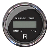 Faria Beede Instruments Faria Chesapeake Black 2" Hourmeter (Digital) - 13715
