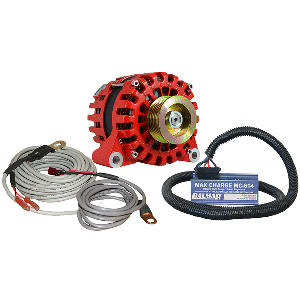 Balmar Alternator Vortec K6 Serpentine Pulley Regulator &amp; Temp Sensor - 170A - 12V - XT-VT-170-K6-KIT