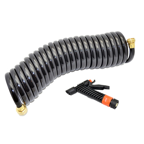 Johnson Pump Washdown Spray Pistol Connector w/25' Hose - 10615-01