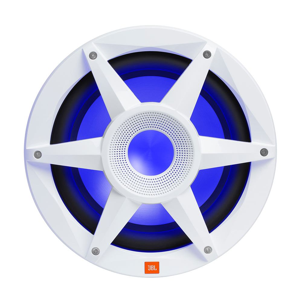 JBL Subwoofer pasivo RGB marino de 10" - Serie White Stadium [STADIUMMW1000AM]