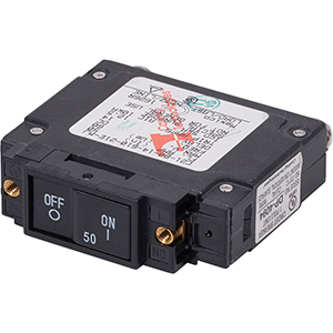 Blue Sea Systems Blue Sea 7445 UL-489 Circuit Breaker - 50A Flat Rocker