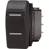 Blue Sea Systems Blue Sea Contura Switch DPDT Black - ON-ON - 8300