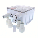 Rule Shower Drain Box w/1100 GPH Pump - 24V - 99B-24