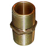 GROCO Bronze Pipe Nipple - 1-1/2" NPT - PN-1500