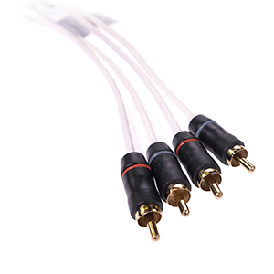 Fusion Performance RCA Cable - 4 Channel - 12' - 010-12619-00