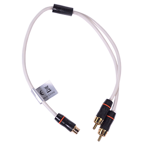Fusion Performance RCA Cable Splitter - 1 Female to 2 Male - .9' - 010-12621-00