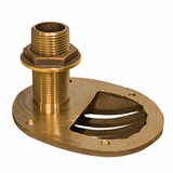 GROCO 3/4" Bronze Combo Scoop Thru-Hull w/Nut - STH-750-W