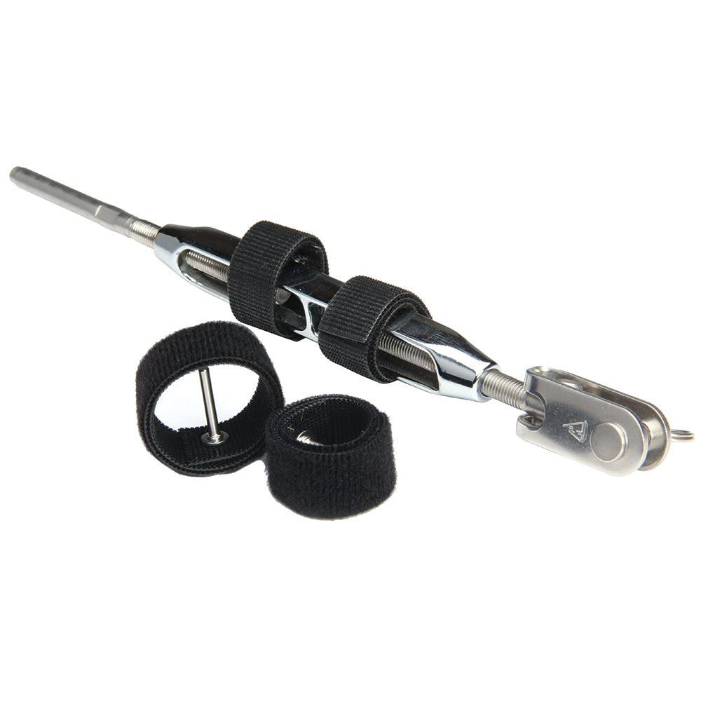 C. Sherman Johnson Wrap Pins Dispositivos de bloqueo de pasador de gancho para tensores de cuerpo abierto 1/4" - Paquete de 2 [WRAPC2-P]
