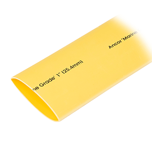 Ancor Heat Shrink Tubing 1" x 48" - Yellow - 1 Pieces - 307948